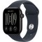 Умные часы Apple Watch Series 12 42mm GPS Black Aluminum Case with Navy Blue Sport Band SM/ML - фото 37886
