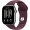 Умные часы Apple Watch Series 12 42mm GPS Space Gray Aluminum Case with Burgundy Sport Band SM/ML - фото 37898