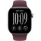 Умные часы Apple Watch Series 12 42mm GPS Space Gray Aluminum Case with Burgundy Sport Band SM/ML - фото 37899