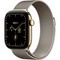 Умные часы Apple Watch Series 12 42mm GPS + Cellular Radiant Gold Titanium Case with Radiant Gold Milanese Loop SM/ML - фото 37929