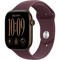 Умные часы Apple Watch Series 12 46mm GPS Dark Bronze Aluminum Case with Burgundy Sport Band SM/ML - фото 37947