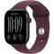 Умные часы Apple Watch Series 12 46mm GPS Black Aluminum Case with Burgundy Sport Band SM/ML - фото 38009