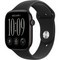 Умные часы Apple Watch Series 12 46mm GPS Black Aluminum Case with Black Sport Band SM/ML - фото 38019
