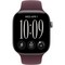 Умные часы Apple Watch Series 12 46mm GPS Space Gray Aluminum Case with Burgundy Sport Band SM/ML - фото 38028