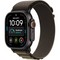Умные часы Apple Watch Ultra 4 49mm GPS + Cellular Black Titanium Case with Dark Olive Alpine Loop S/M/L - фото 38076