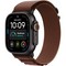 Умные часы Apple Watch Ultra 4 49mm GPS + Cellular Black Titanium Case with Burgundy Alpine Loop S/M/L - фото 38079