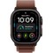 Умные часы Apple Watch Ultra 4 49mm GPS + Cellular Black Titanium Case with Burgundy Alpine Loop S/M/L - фото 38080