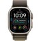 Умные часы Apple Watch Ultra 4 49mm GPS + Cellular Natural Titanium Case with Dark Olive Alpine Loop S/M/L - фото 38107