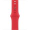 Умные часы Apple Watch Series 6, 40 мм, корпус из алюминия цвета (PRODUCT)RED, спортивный ремешок красного цвета M00A3 - фото 10547