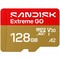 Карта памяти SanDisk Extreme Go 128GB microSDXC UHS-I U3 V30 A2 (SDSQXGN-128G-GN6MN) - фото 38532