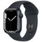 Умные часы Apple Watch Series 7, 41 мм, алюминий цвета «тёмная ночь», спортивный ремешок цвета «тёмная ночь» MKMX3 - фото 10557