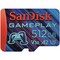 Карта памяти Sandisk GamePlay 512GB microSDXC (SDSQXAV-512G-GN6XN) - фото 38647