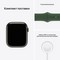 Умные часы Apple Watch Series 7, 45 мм, алюминий зелёного цвета, спортивный ремешок цвета «зелёный клевер» MKN73 - фото 9906