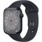 Умные часы Apple Watch Series 8, 45 мм, корпус из алюминия цвета «тёмная ночь» MNP13 - фото 9936