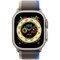 Умные часы Apple Watch Ultra Cellular, 49 мм, корпус из титана, ремешок Trail Loop синего/серого цвета MNHE3 - фото 9957