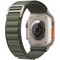 Умные часы Apple Watch Ultra Cellular, 49 мм, корпус из титана, ремешок Alpine Loop зеленого цвета MNHC3 - фото 9970