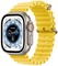 Умные часы Apple Watch Ultra Cellular, 49 мм, корпус из титана, ремешок Ocean Band желтого цвета MNH93 - фото 9992