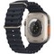 Умные часы Apple Watch Ultra Cellular, 49 мм, корпус из титана, ремешок Ocean Band цвета «тёмная ночь» MQET3 - фото 10000