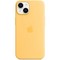Чехол Apple iPhone 14 Silicone MagSafe - Sunglow - фото 11492
