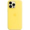 Чехол Apple iPhone 14 Pro Max Silicone MagSafe - Canary Yellow - фото 11553