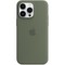 Чехол Apple iPhone 14 Pro Max Silicone MagSafe - Olive - фото 11555
