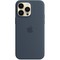 Чехол Apple iPhone 14 Pro Max Silicone MagSafe - Storm Blue - фото 11580