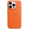 Чехол Apple iPhone 14 Pro Leather MagSafe - Orange - фото 11615