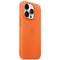 Чехол Apple iPhone 14 Pro Leather MagSafe - Orange - фото 11616