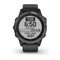 Умные часы Garmin Fenix 6 Pro Solar серый с черным ремешком - фото 11758