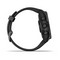 Умные часы Garmin Fenix 7S Solar серый с черным силиконовым ремешком - фото 11876