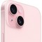 Смартфон Apple iPhone 15 128 ГБ, Dual: nano SIM + eSIM, розовый - фото 14722