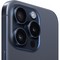 Смартфон Apple iPhone 15 Pro 256 ГБ, Dual: nano SIM + eSIM, синий титан - фото 14828