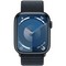 Умные часы Apple Watch Series 9, 45 мм, корпус из алюминия цвета «тёмная ночь», ремешок Sport Loop тёмная ночь - фото 14965