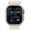 Умные часы Apple Watch Ultra 2 GPS + Cellular, 49 мм, корпус из титана, ремешок Ocean белого цвета - фото 14992