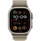 Умные часы Apple Watch Ultra 2 GPS + Cellular, 49 мм, корпус из титана, ремешок Alpine оливкового цвета - фото 15013