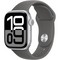 Умные часы Apple Watch Series 10 GPS 42mm Silver Aluminum Stone Gray Sport Band - фото 16040