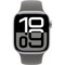 Умные часы Apple Watch Series 10 GPS 42mm Silver Aluminum Stone Gray Sport Band - фото 16041
