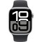 Умные часы Apple Watch Series 10 GPS 42mm Silver Aluminum Black Sport Band - фото 16047