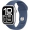 Умные часы Apple Watch Series 10 GPS 42mm Silver Aluminum Denim Sport Band - фото 16049