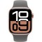 Умные часы Apple Watch Series 10 GPS 42mm Rose Gold Aluminum Stone Gray Sport Band - фото 16053