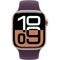 Умные часы Apple Watch Series 10 GPS 42mm Rose Gold Aluminum Plum Sport Band - фото 16062