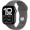 Умные часы Apple Watch Series 10 GPS 42mm Jet Black Aluminum Stone Gray Sport Band - фото 16067