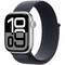 Умные часы Apple Watch Series 10 GPS 42mm Silver Aluminum  Ink Sport Loop - фото 16073