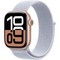 Умные часы Apple Watch Series 10 GPS 42mm Rose Gold Aluminum  Blue Cloud Sport Loop - фото 16097