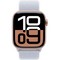 Умные часы Apple Watch Series 10 GPS 42mm Rose Gold Aluminum  Blue Cloud Sport Loop - фото 16098