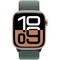 Умные часы Apple Watch Series 10 GPS 42mm Rose Gold Aluminum  Lake Green Sport Loop - фото 16100