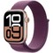Умные часы Apple Watch Series 10 GPS 42mm Rose Gold Aluminum Plum Sport Loop - фото 16102