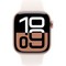 Умные часы Apple Watch Series 10 GPS 42mm Rose Gold Aluminum Light Blush Sport Band - фото 16106