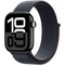 Умные часы Apple Watch Series 10 GPS 42mm Jet Black Aluminum Ink Sport Loop - фото 16108