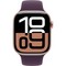 Умные часы Apple Watch Series 10 GPS 46mm Rose Gold Aluminum Plum Sport Band - фото 16141